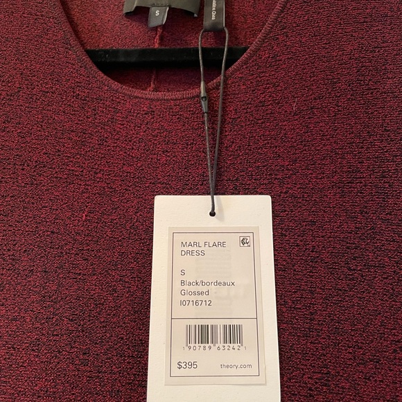 Theory Marl Flare Dress - Picture 2 of 3